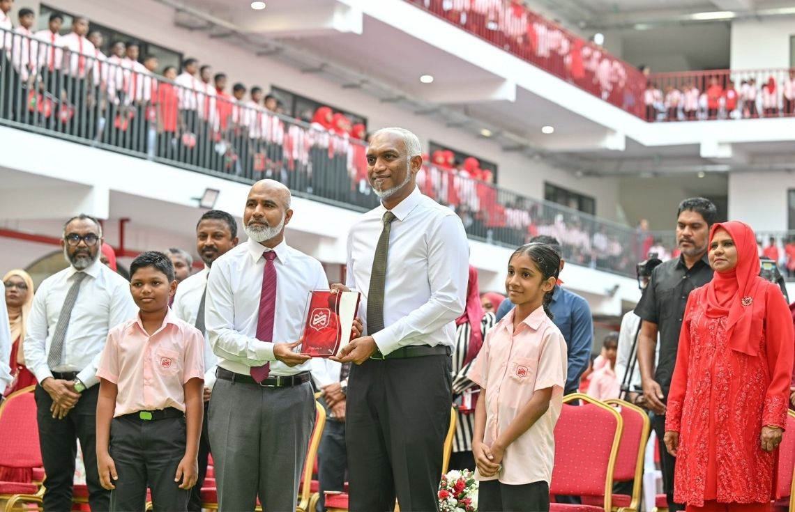 ހުޅުމާލެ ދެވަނަ ފިޔަވަހީގައި ޒަމާނީ ފެންވަރަށް ތަރައްޤީކޮށްފައިވާ "ޝަހީދު ޢަލީ" ސްކޫލު ހުޅުވައިފި