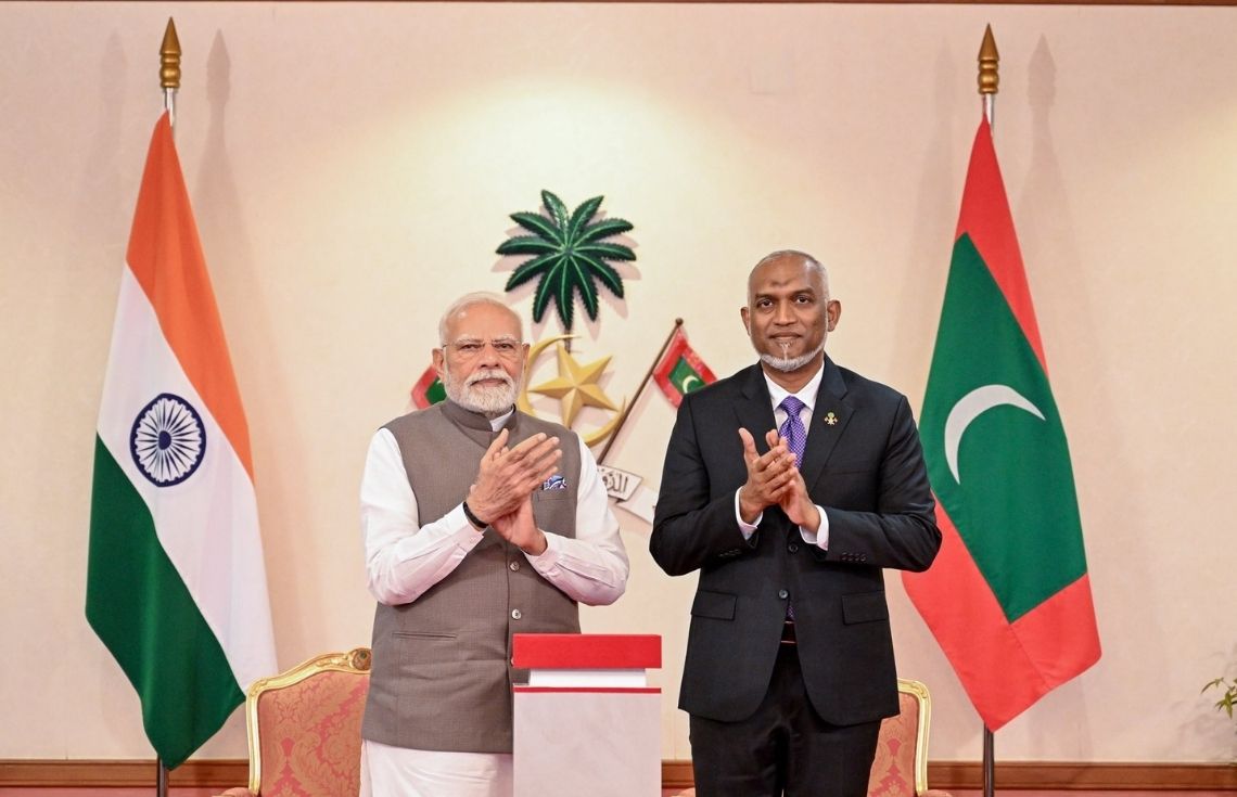 ދެ ޤައުމުގެ ރައްޔިތުންގެ މަންފާއަށްޓަކައި އެކުގައި މިކުރާ މަސައްކަތް ކުރިއަށްގެންދާނަން: މޯދީ