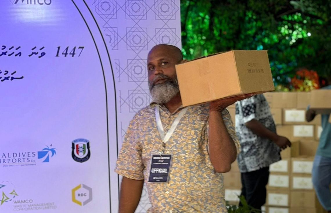 ސަރުކާރުގެ ރޯދަ ހަދިޔާ: މިހާތަނަށް 12،274 މަސްދަޅުކޭސް ދޫކޮށްފި