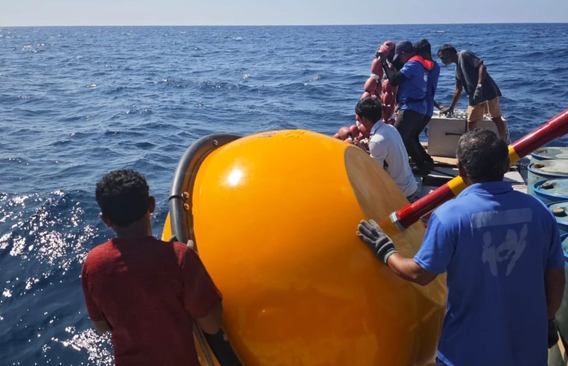 އއ. ތޮއްޑޫ ހުޅަނގު އުތުރުން 5 މޭލު ބޭރުގައި ވަދު ކަނދުފަތި ޤާއިމްކޮށްފި