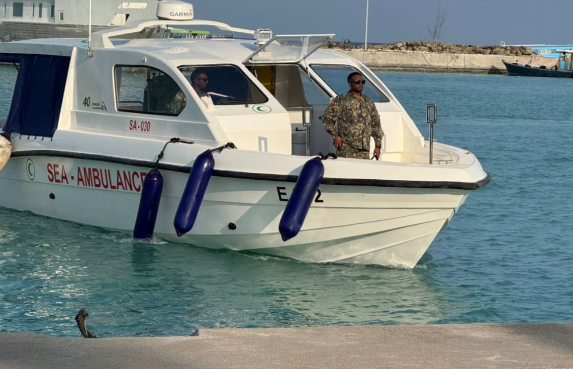 ނ. ވެލިދޫގައި ސީ އެމްބިއުލާންސްގެ ޚިދުމަތް ފަށައިފި