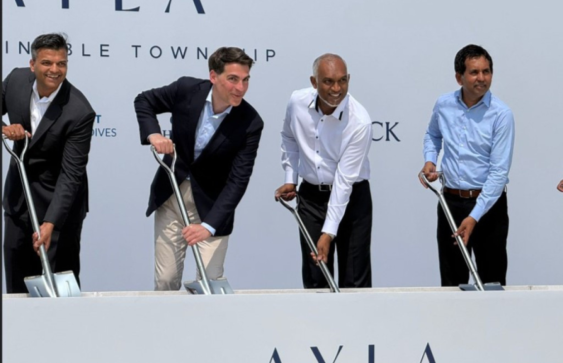 ރައީސުލްޖުމްހޫރިއްޔާ، އައިލާ ސަސްޓެއިނެބަލް ޓައުންޝިޕް މަޝްރޫޢުގެ ޢަމަލީ މަސައްކަތް ފައްޓަވައިދެއްވައިފި