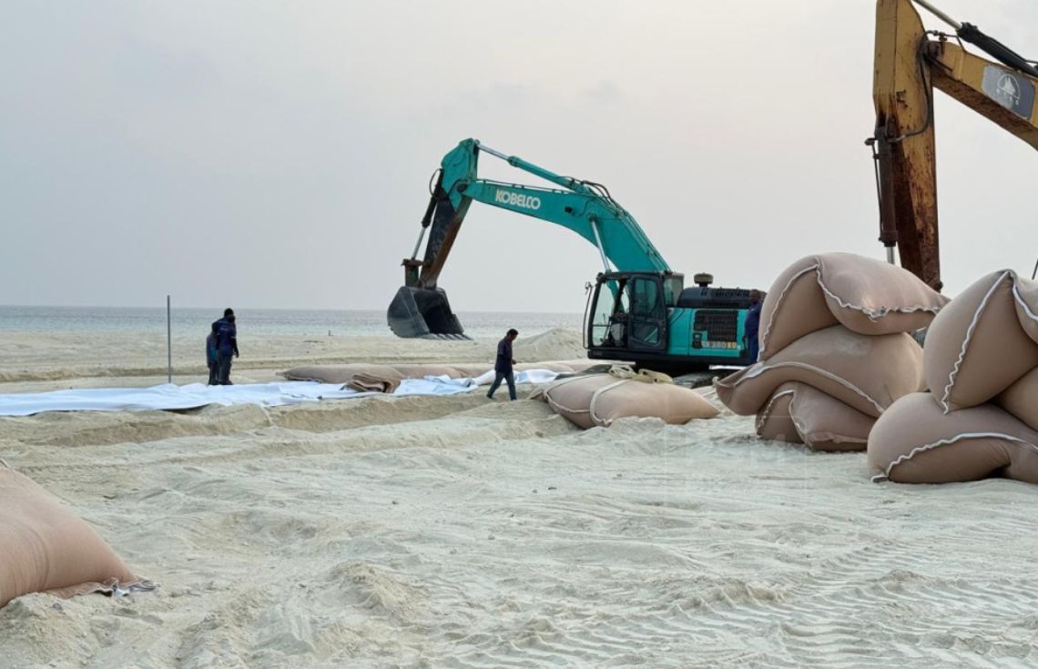 ވެލިދޫގެ ބިން ހިއްކުމުގެ މަޝްރޫޢު ނިންމާލުމާ ގާތަށް، އަންނަ މަހުގެ ނިޔަލަށް މަސައްކަތް އެއްކޮށް ނިމޭނެ