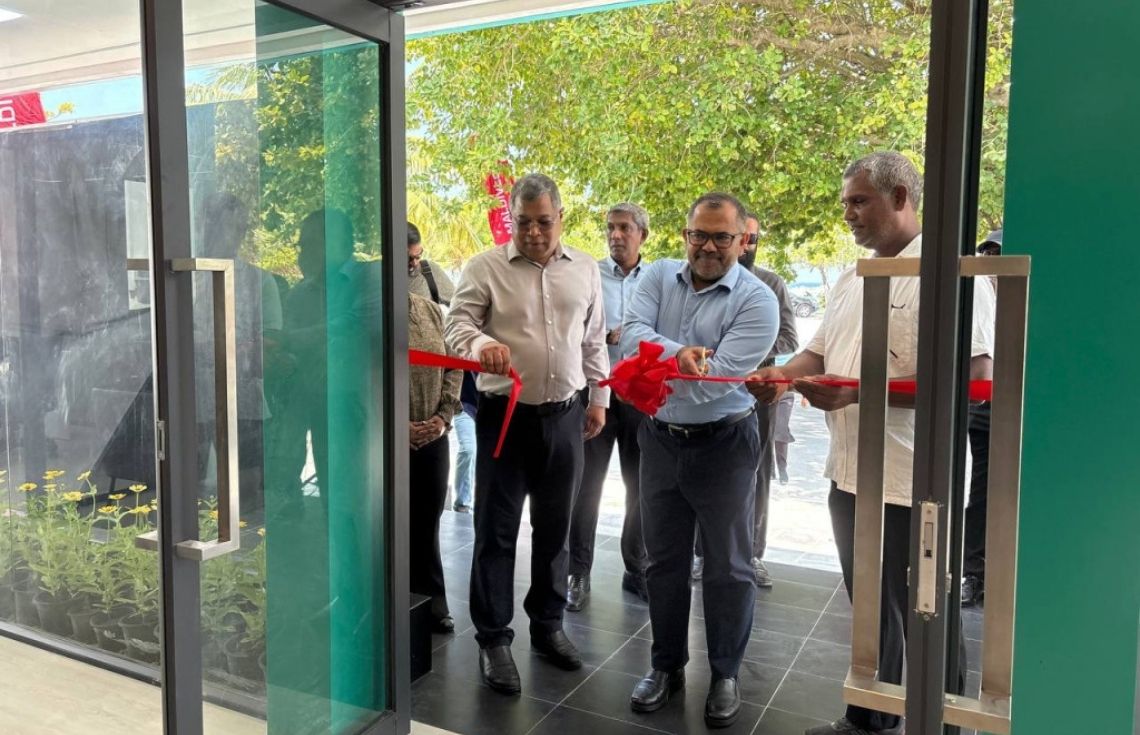 ބީއެމްއެލްގެ ދ. ކުޑަހުވަދޫ ބުރާންޗުގެ އައު އިމާރާތް ހުޅުވައި، ޚިދުމަތް ދޭން ފަށައިފި