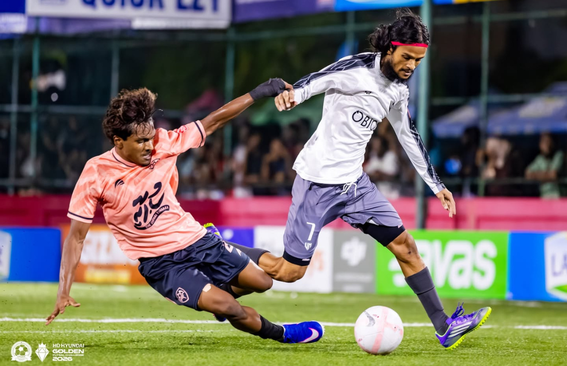 ގޯލްޑަން ފުޓްސަލް ޗެލެންޖުގެ ގަދަ 16ގެ މެޗުތައް ބުރާސްފަތީގައި ފަށަނީ