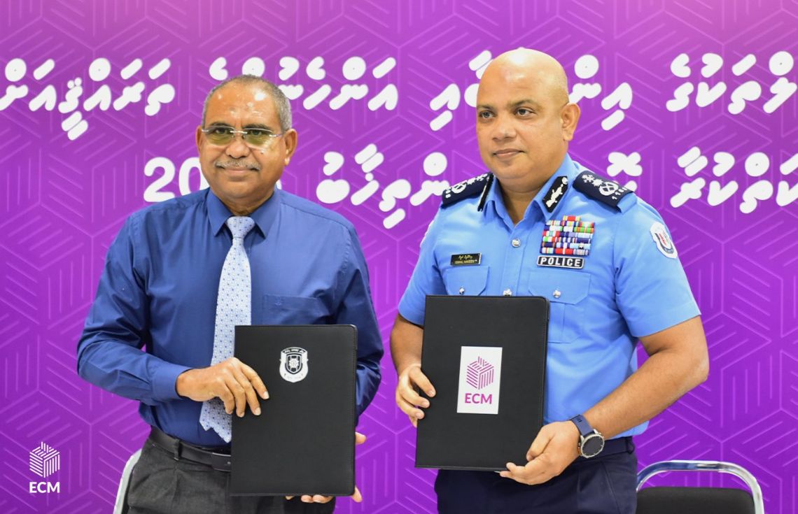 ކައުންސިލް އިންތިޚާބާއި ގުޅިގެން ފުލުހުންނާއި އީސީ އާ ދެމެދު އެއްބަސްވުމެއްގައި ސޮއިކޮށްފި