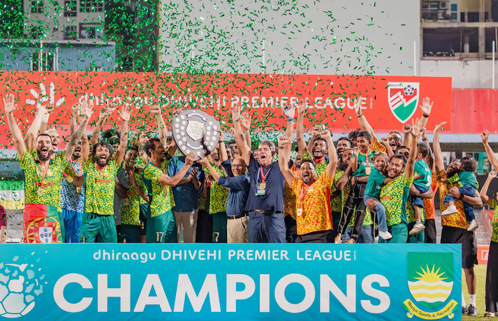 އެއްވެސް މެޗަކުން ބަލިނުވެ މާޒިޔާއިން ލީގު ކާމިޔާބުކޮށްފި