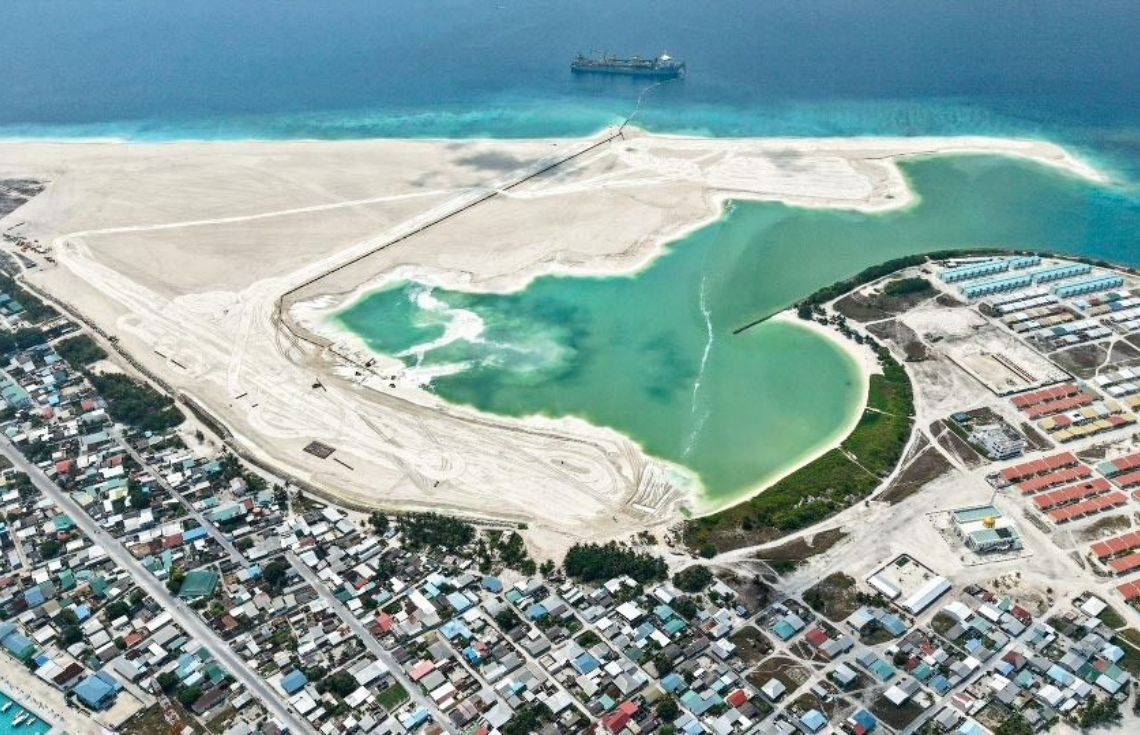 ދިއްދޫ ބިންހިއްކުމުގެ މަޝްރޫޢު: 70 އިންސައްތަ މަސައްކަތް ނިމިއްޖެ