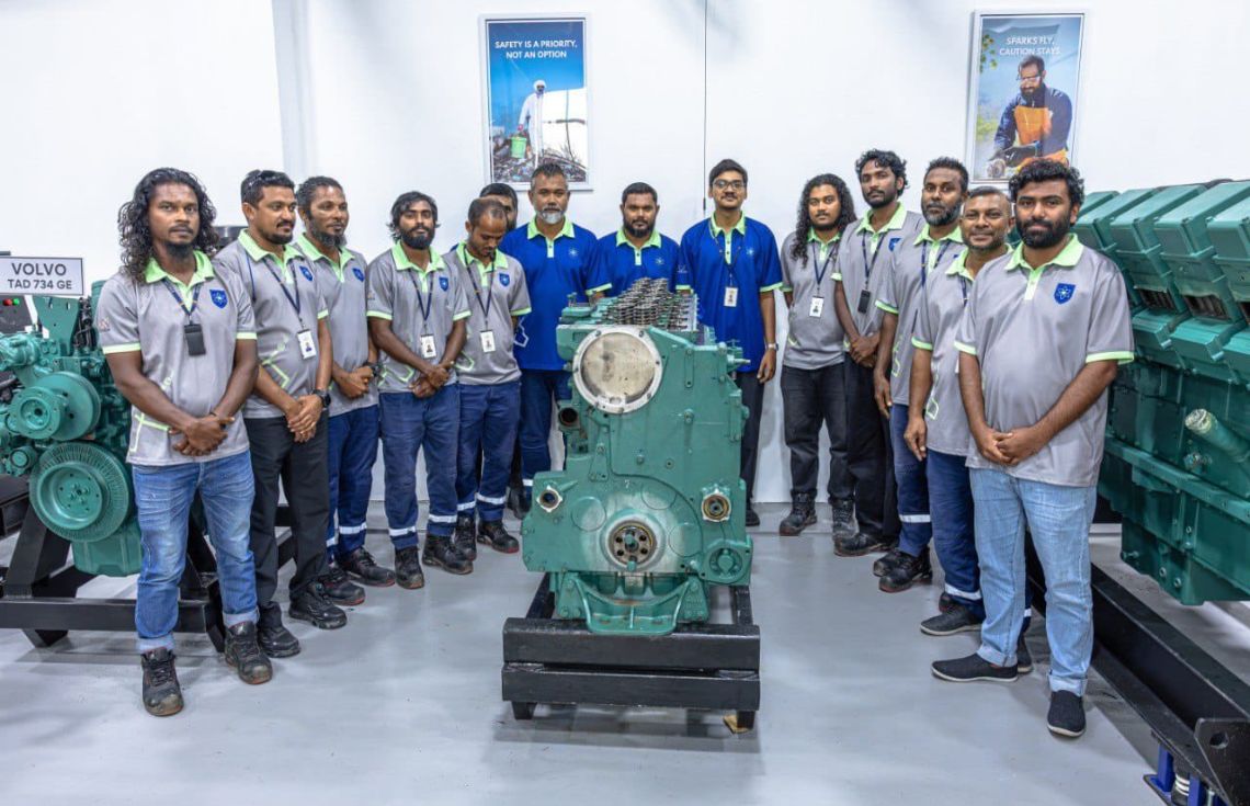 ސްޓެލްކޯގެ އެކަޑަމީން އިތުރު މުވައްޒަފުންތަކެއް ތަމްރީނުކޮށްފި