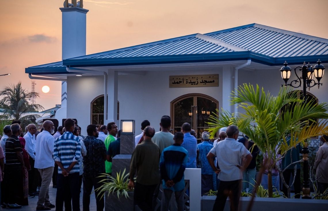 އަމިއްލަ ފަރާތަކުން ހއ. އިހަވަންދޫގައި ބިނާކުރި 'މަސްޖިދު ޒުބައިދާ އަޙްމަދު' ހުޅުވައިފި