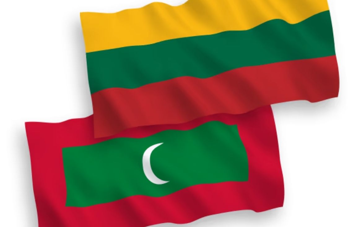 ލިތުއޭނިއާގެ މިނިވަން ދުވަހުގެ ތަހުނިޔާ ދިވެހިރާއްޖޭގެ ޚާރިޖީ ވަޒީރު ފޮނުއްވައިފި