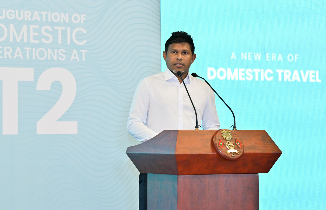 ޒަމާނީ ޓަރމިނަލަކުން ޑޮމެސްޓިކް ޚިދުމަތްތައް ދޭން ފެށުމަކީ ވަރަށް ބޮޑު ކުރިއެރުމެއް: ރައީސުލްޖުމްހޫރިއްޔާގެ ނައިބު