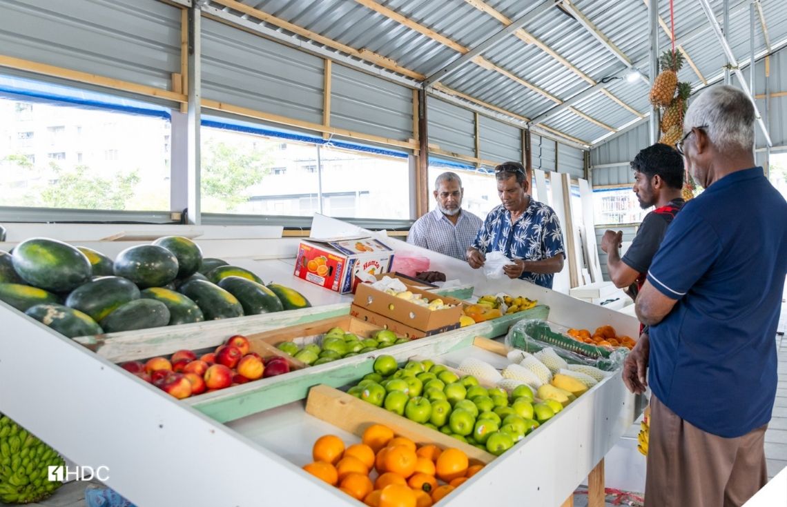 ހުޅުމާލެ ދެވަނަ ފިޔަވަހީގައި ޤާއިމްކުރި ރޯދަ މާރުކޭޓު ހުޅުވައިފި