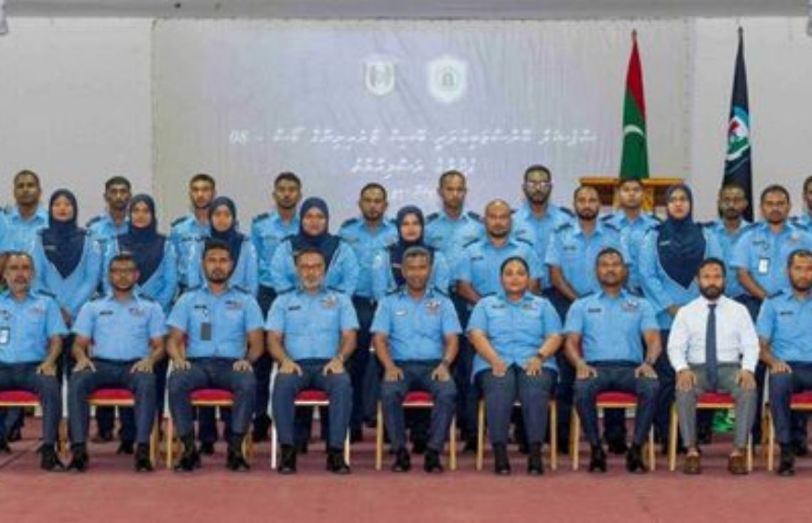 ސްޕެޝަލް ކޮންސްޓެބިއުލަރީ ފުލުހުންގެ އަސާސީ ތަމްރީނު ކޯހުގެ 8 ވަނަ ބުރު ފަށައިފި