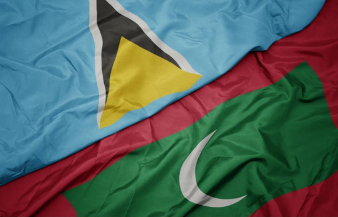 ސެއިންޓް ލޫޝިއާގެ މިނިވަން ދުވަހުގެ ތަހުނިޔާ ދިވެހިރާއްޖޭގެ ޚާރިޖީ ވަޒީރު ފޮނުއްވައިފި