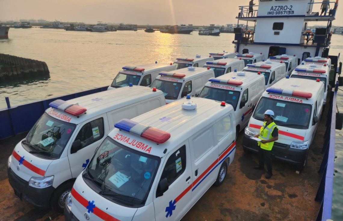 އަތޮޅުތެރޭގެ 56 ރަށަކަށް އެމްބިއުލާންސް ފޮނުވައިފި