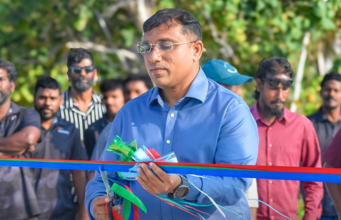 ކެންދޫގައި ޤާއިމްކުރި އިންޖީނުގެ ރަސްމީކޮށް ހުޅުވައިފި