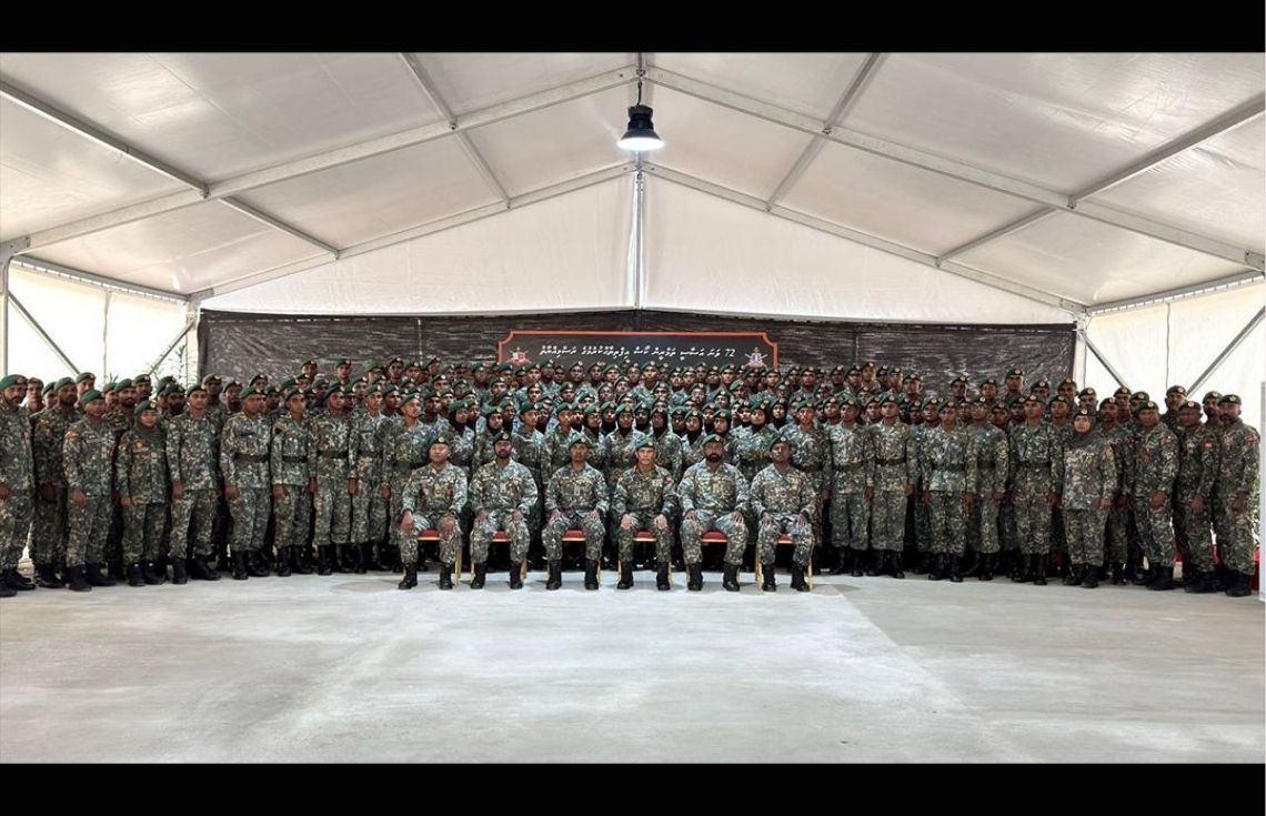 ސިފައިންގެ 72 ވަނަ އަސާސީ ތަމްރީނު ކޯސް އިފްތިތާޙްކޮށްފި