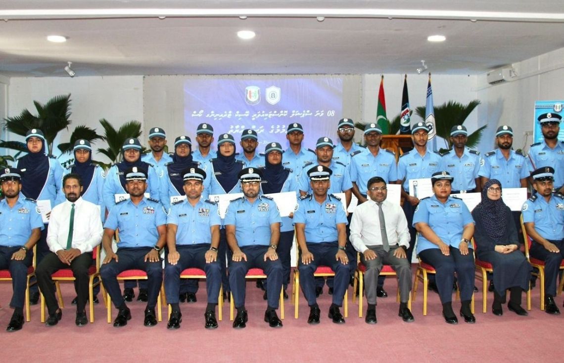 ސްޕެޝަލް ކޮންސްޓަބުލަރީ އަސާސީ ތަމްރީނު ކޯސް-8 ނިންމުމުގެ ރަސްމިއްޔާތު ބާއްވައިފި