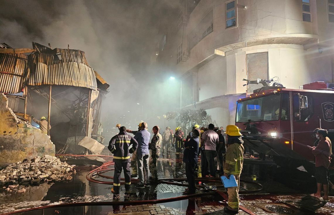 ޕްރައިމް ގުދަނުގެ އަލިފާނުގެ ހާދިސާ: 77 މީހަކަށް ވަގުތީ ހިޔާ ފޯރުކޮށްދީފި