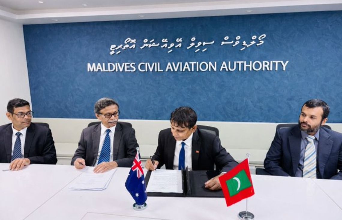 އޮސްޓްރޭލިއާއާއި ރާއްޖެއާ ދެމެދު ވައިގެ ސީދާ ދަތުރުތައް ބޭއްވުމަށް އެއްބަސްވުމެއްގައި ސޮއިކޮށްފި