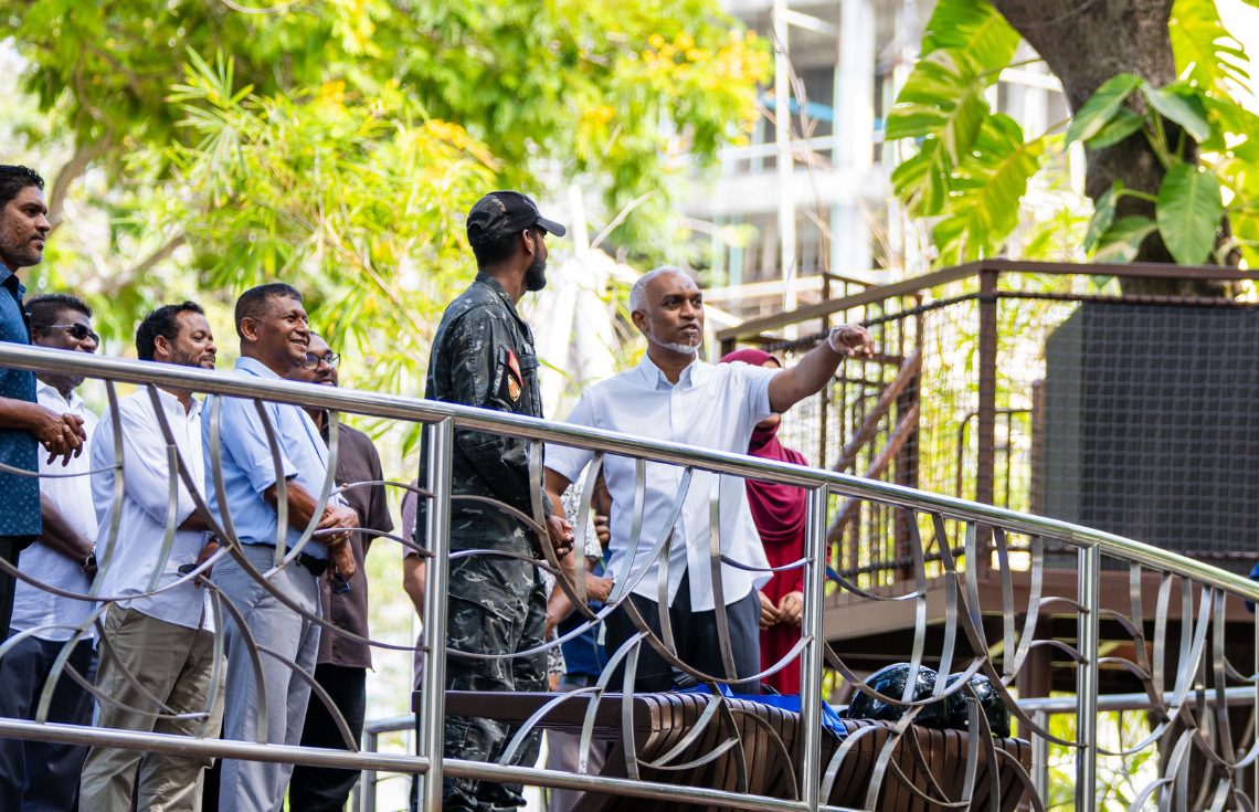 ސަލްޓަން ޕާކު ތަރައްޤީކުރުމުގެ މަޝްރޫޢު ރައީސް ބައްލަވާލައްވައިފި