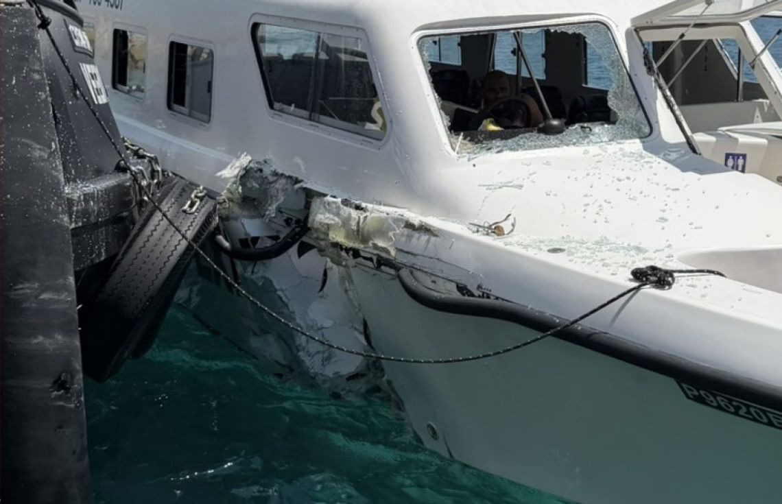 އެމްޕީއެލްގެ ޓަގު ބޯޓަކާއި ލޯންޗެއް ޖެހި އެކްސިޑެންޓެއް ހިނގައިފި