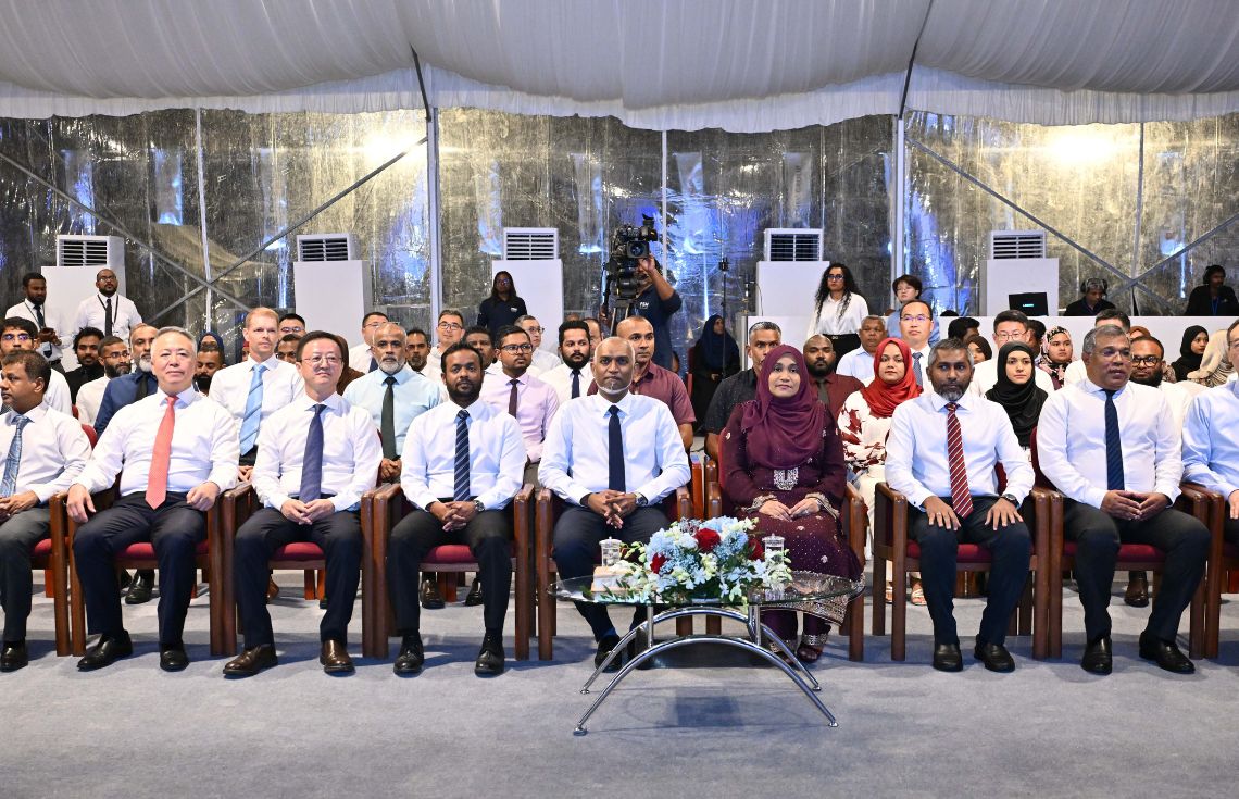 ބީއެމްއެލް އެފޯޑަބަލް ހައުސިންގ މަޝްރޫޢުގެ ބިންގާއެޅުމުގެ ރަސްމިއްޔާތު ރައީސުލްޖުމްހޫރިއްޔާ ޝަރަފުވެރިކޮށްދެއްވައިފި