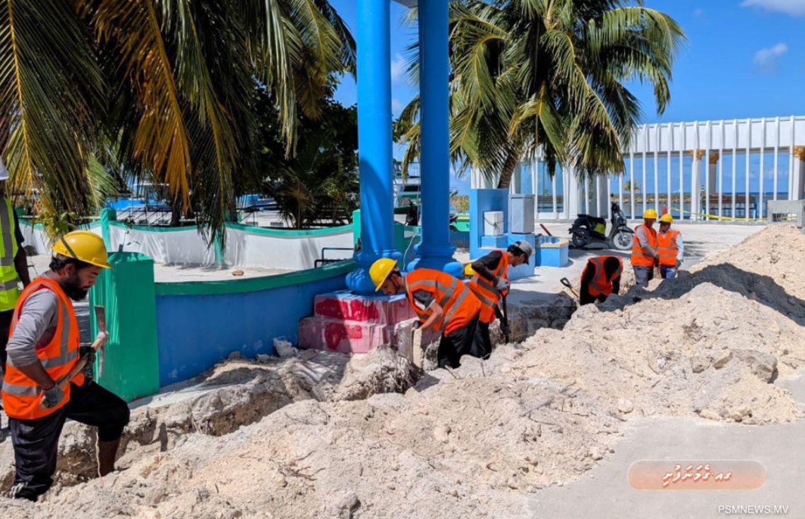 ގެމަނަފުށީގެ 5 މަގެއް ޒަމާނީ ފެންވަރަށް ތަރައްޤީ ކުރުމުގެ މަޝްރޫޢު ފަށައިފި