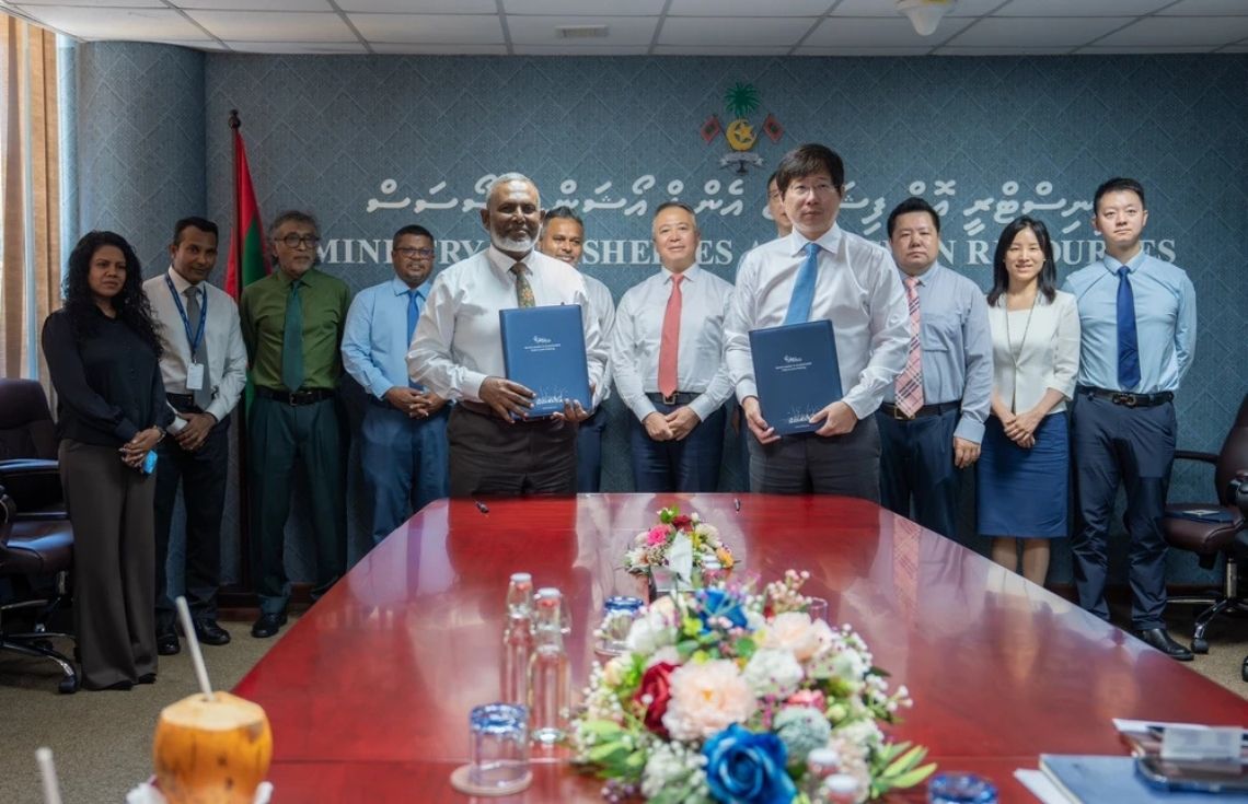 މަސްވެރިކަމުގެ ދާއިރާގެ އިންފްރާސްޓްރަކްޗާ އިތުރަށް ތަރައްޤީކުރުމަށް 3 އެއްބަސްވުމެއްގައި ސޮއިކޮށްފި