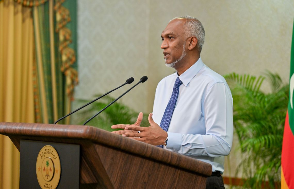 ތިން ސަރަހައްދެއްގައި ތެޔޮ ރިޒާވް ގާއިމުކުރުމުގެ މަސައްކަތް ސަރުކާރުން ވަނީ ރާވާފަ: ރައީސް މުޢިއްޒު