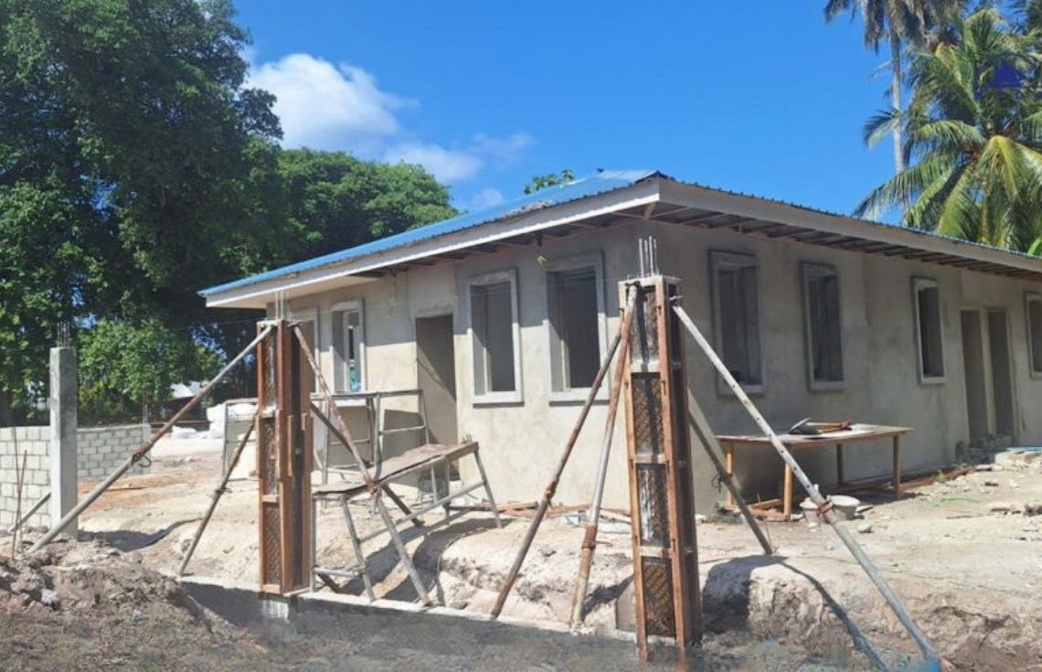 ފިނޭގައި އަލަށް އިމާރާތްކުރާ ޕޮލިސް ޕޯސްޓުގެ މަސައްކަތް ބާރު ސްޕީޑުގައި އެބަ ކުރިއަށްދޭ: އެމްޓީސީސީ