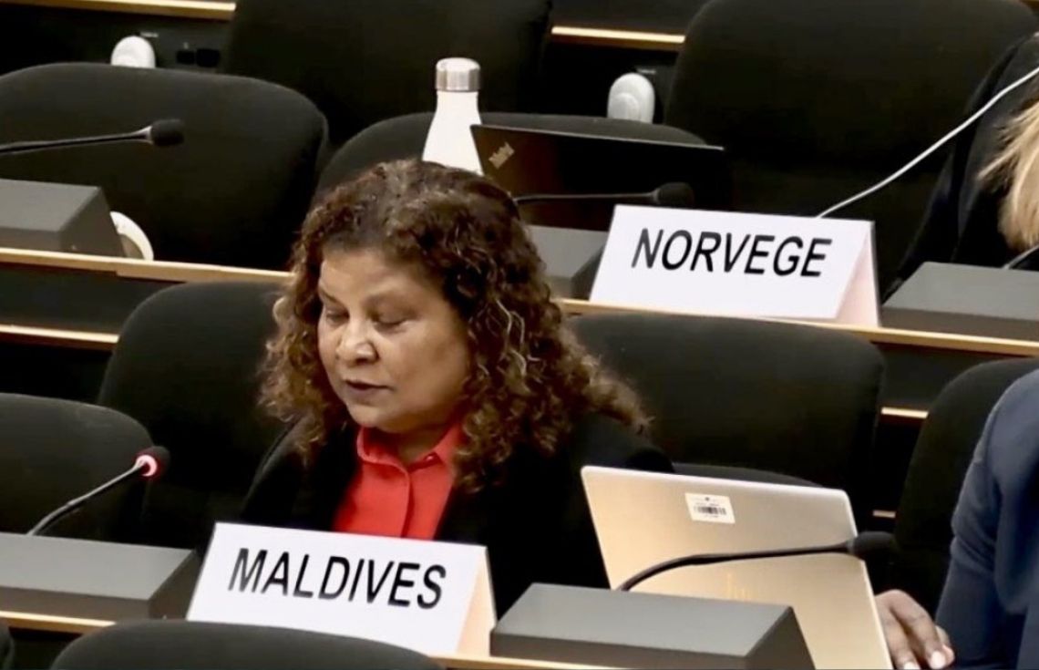 އިސްރާއީލުގެ ނިރުބަވެރި ޢަމަލުތައް ހުއްޓުވުމަށް އދ. ގެ ހިޔުމަން ރައިޓްސް ކައުންސިލްގެ ބައްދަލުވުމުގައި ރާއްޖެއިން ގޮވާލައިފި