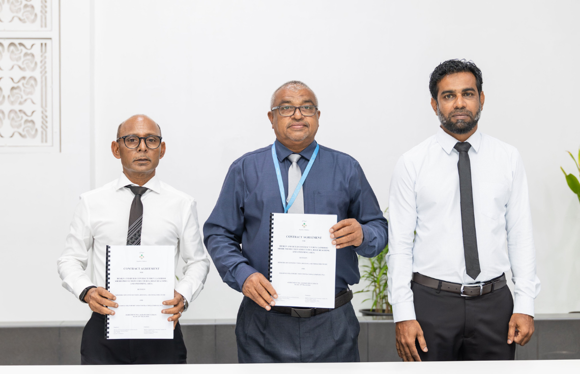 ފަސް ރަށެއްގެ އުމްރާނީ ތަރައްޤީގެ ފަސް މަޝްރޫޢެއް އެމްޓީސީސީއާ ހަވާލުކޮށްފި