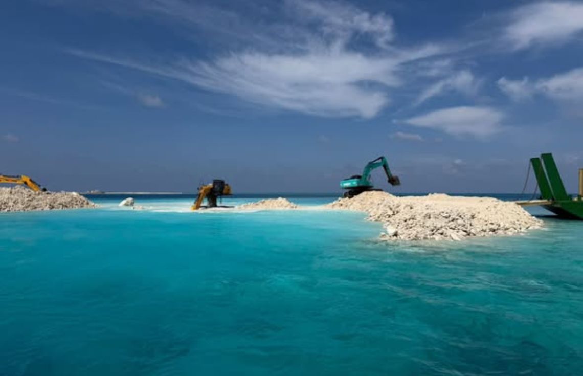 މަހިބަދޫ އާބަން ސެންޓަރު، މާފަރުފަޅުގެ ނެރުކެނޑުގެ މަސައްކަތް ބާރުސްޕީޑުގައި ކުރިއަށް