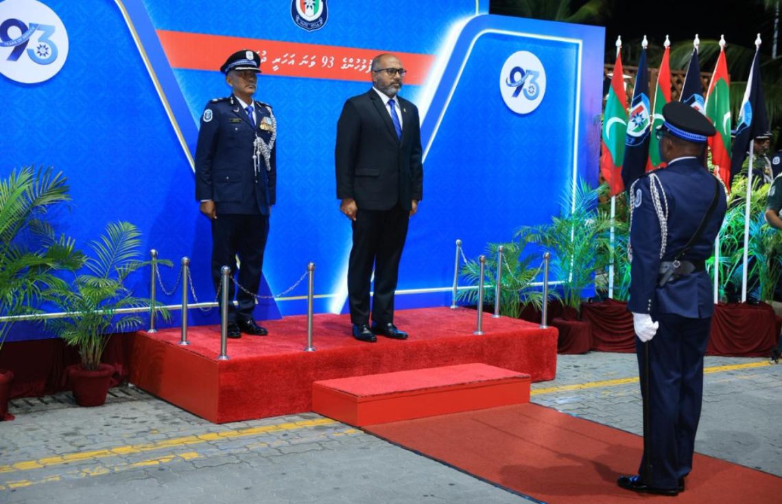 ފުލުހުންގެ 93 ވަނަ އަހަރީ ދުވަސް ފާހަގަކުރުމަށް ދިދަ ނެގުމުގެ ރަސްމިއްޔާތު ބާއްވައިފި