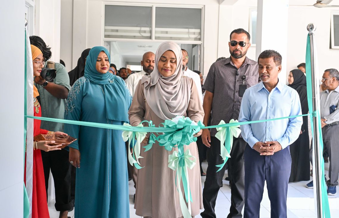 ކުޅުދުއްފުށީ ރީޖަނަލް ހޮސްޕިޓަލުގެ އައު ޑައިލިސިސް ސެންޓަރު ހުޅުއްވައިދެއްވައިފި