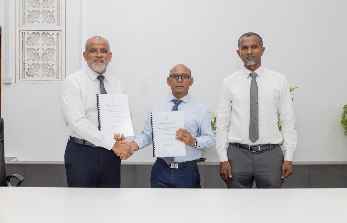 ކުނބުރުދޫގައި އަޅާ 25 ހައުސިންގ ޔުނިޓްގެ އެއްބަސްވުމުގައި ސޮއިކޮށްފި