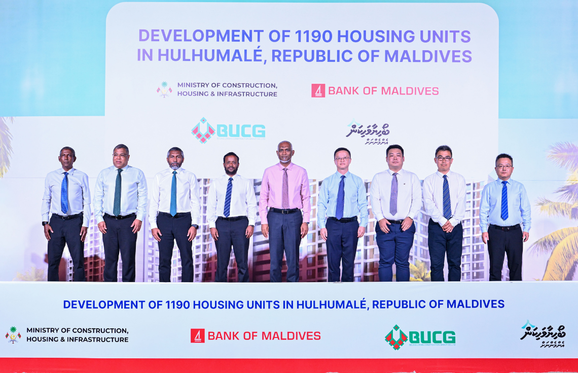 ހުޅުމާލޭ ދެވަނަ ފިޔަވަހީގައި 1190 ހައުސިން ޔުނިޓުގެ މަސައްކަތް ފަށައިފި