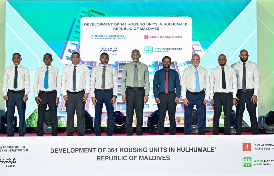 ބީއެމްއެލްގެ އެފޯޑަބަލް ހައުސިން މަޝްރޫޢުގެ ދަށުން ފޭސް 1ގައި 364 ހައުސިން ޔުނިޓުގެ މަސައްކަތް ފަށައިފި