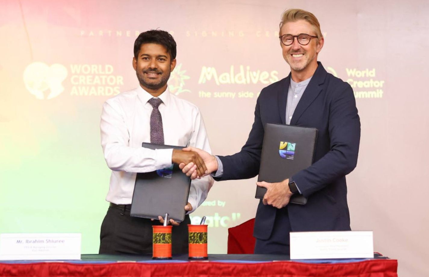 ދުނިޔޭގެ ފެންވަރުގެ "ވޯލްޑް ކްރިއޭޓާ ސަމިޓް" ރާއްޖޭގައި ބޭއްވުމަށް ވިޒިޓް މޯލްޑިވްސްއިން ތައްޔާރުވެއްޖެ