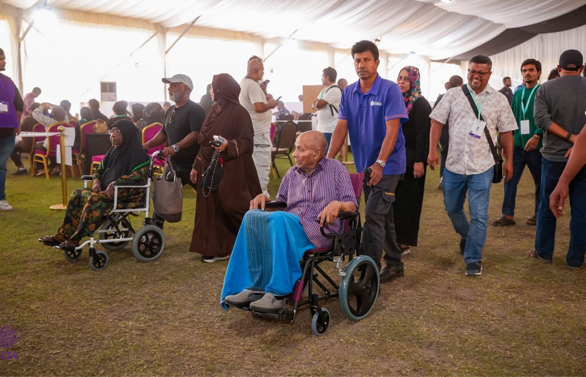 ވޯޓުލުމުގެ ހައްގު ލިބިފައިވާ މީހުންގެ ބޮޑު އިންސައްތައެއް ވޯޓުލާފައިވޭ : އީސީ