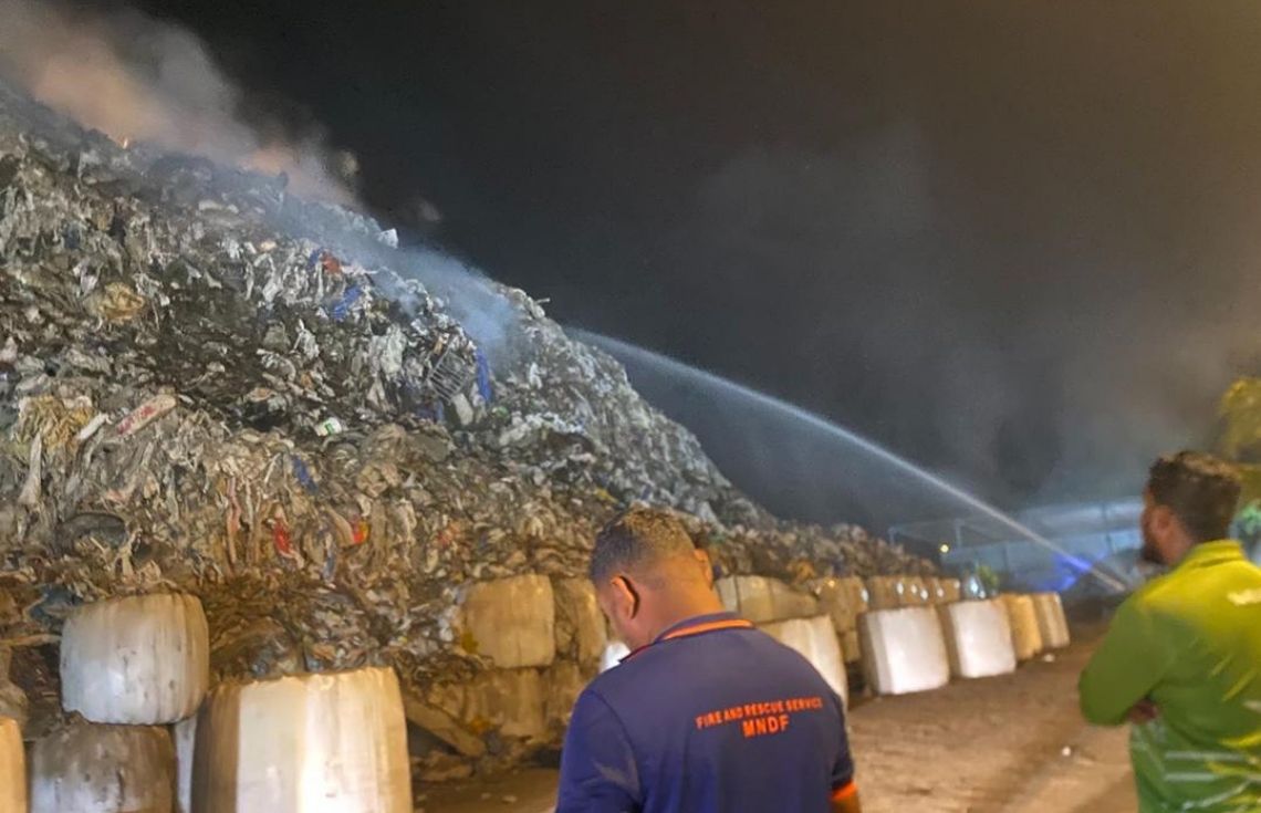 ތިލަފުށީ ވެމްކޯ ސައިޓުގައި ރޯވި އަލިފާން އެމްއެންޑީއެފުން ޙަރަކާތްތެރިވެ ނިއްވާލައިފި