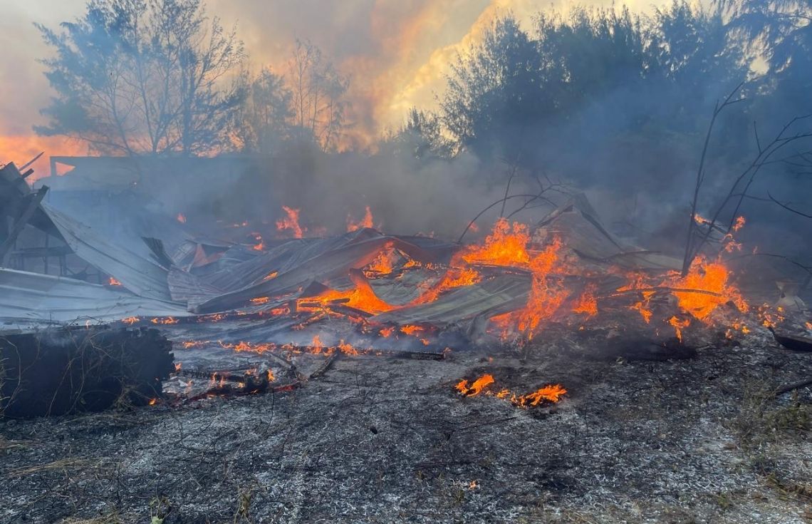‏ހުޅުމާލޭ ފޭސް 1ގައި ހަދަން ފަށާފައި ހުރި ވޯޓަރ ޕާކް ތެރޭގައި ރޯވި އަލިފާން އެމްއެންޑީއެފުން ނިއްވާލައިފި