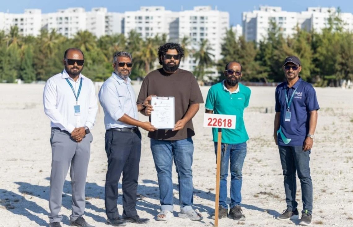 ހުޅުމާލެ 3 ވަނަ ފިޔަވަހިން ގޯތި ލިބުނު ފަރާތްތަކަށް 100 އަށްވުރެ ގިނަ ބިން ހަވާލުކޮށްފި
