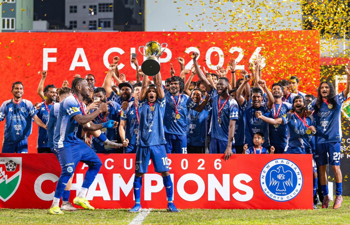 ދިގު އިންތިޒާރަކަށްފަހު ނިއު ރޭޑިއަންޓުން އެފްއޭ ކަޕް ކާމިޔާބުކޮށް 50ވަނަ ޓްރޮފީ ހޯދައިފި