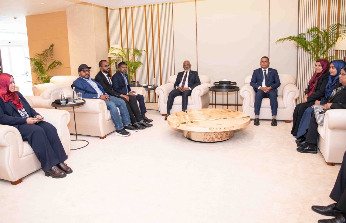 އައިޕީޔޫގެ 152 ވަނަ އެސެމްބްލީގައި ބައިވެރިވެވަޑައިގަތުމަށްފަހު މަޖިލީހުގެ ރައީސް ރާއްޖެ ވަޑައިގެންފި