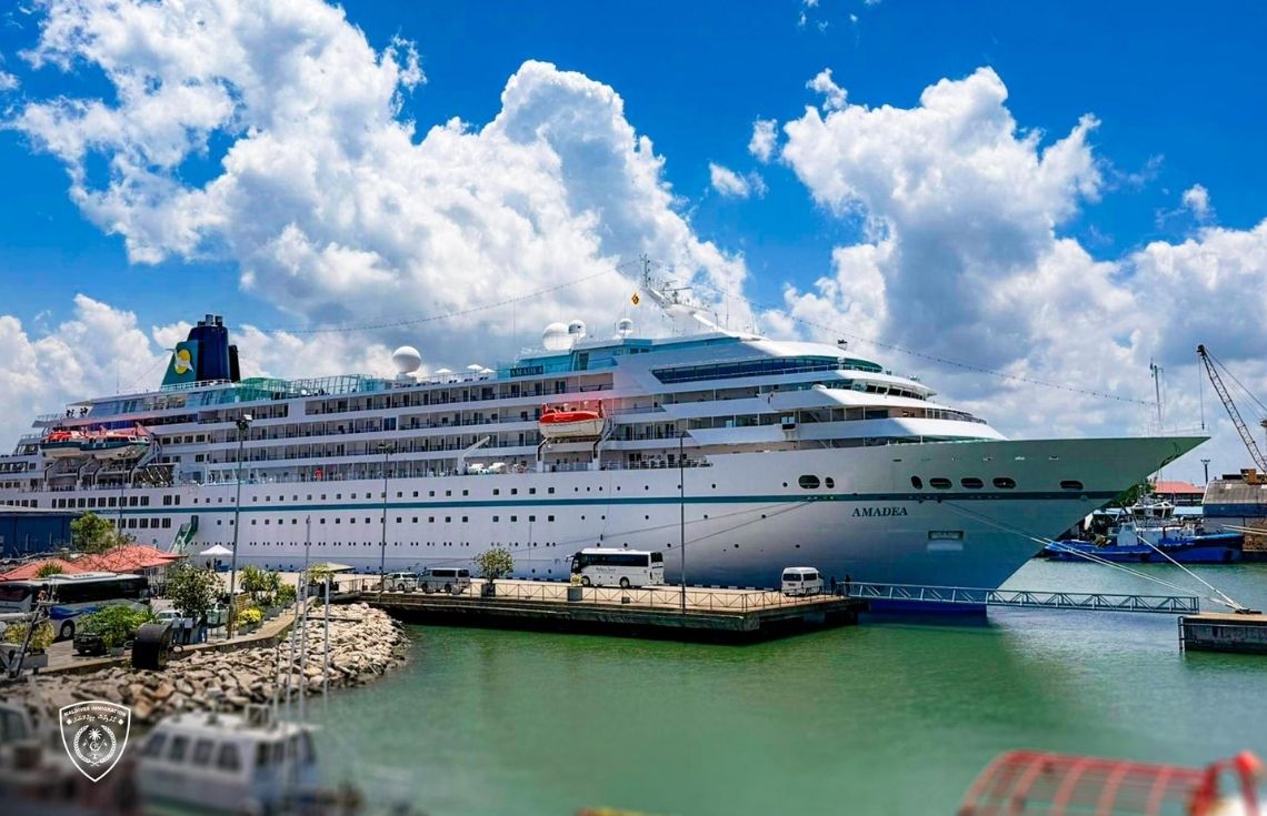 ކޮލޮމްބޯއިން ރާއްޖެއަށް އައި ކްރޫޒް ލައިނަރއަކަށް އިމިގްރޭޝަނުން ކްލިއަރެންސް ދީފި