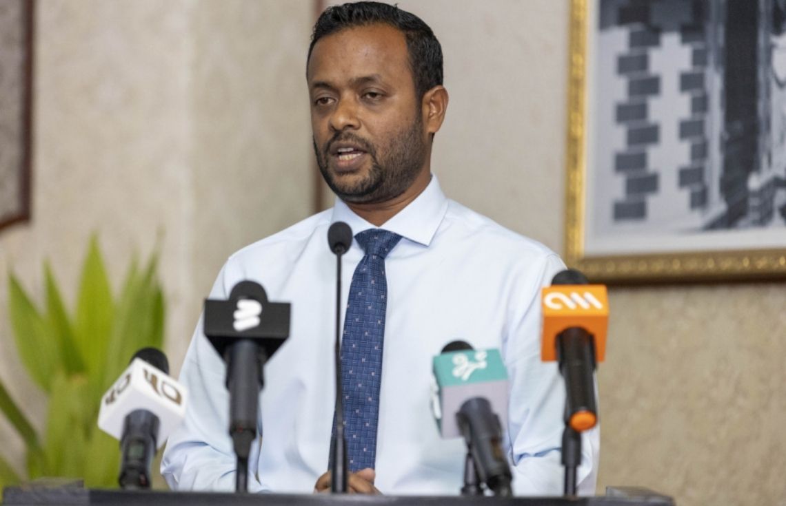 ރަސްމާލެ ހިއްކުމުގެ މަޝްރޫޢުގެ 50 އިންސައްތަ މަސައްކަތް ނިމިއްޖެ: ވަޒީރު މުއްޠަލިބް