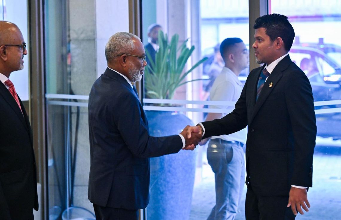 ކުދި ގައުމުތަކުގެ ގާނޫނު ހަދާ މަޖިލިސްތައް ބާރުވެރިކުރުމުގެ މަސައްކަތު ބައްދަލުވުން ނައިބު ރައީސް އިފްތިތާހުކޮށްދެއްވައިފި